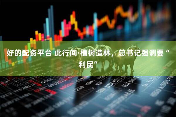好的配资平台 此行间·植树造林，总书记强调要“利民”