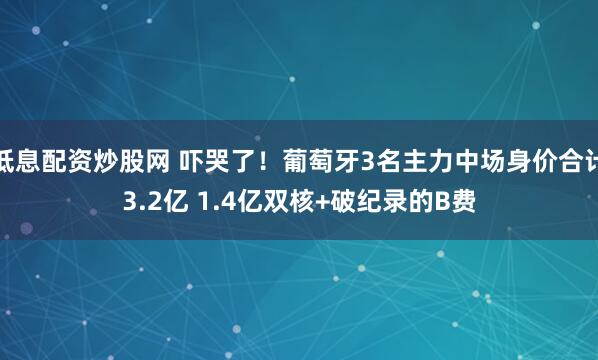 低息配资炒股网 吓哭了！葡萄牙3名主力中场身价合计3.2亿 1.4亿双核+破纪录的B费